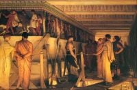 Alma Tadema Anna Phidias En Het Parthenon Athene