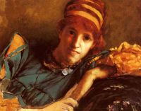 Alma Tadema Anna Portrait Of Miss Laura Theresa Epps