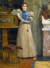 Alma Tadema Anna Portrait Of Miss Onslow Ford