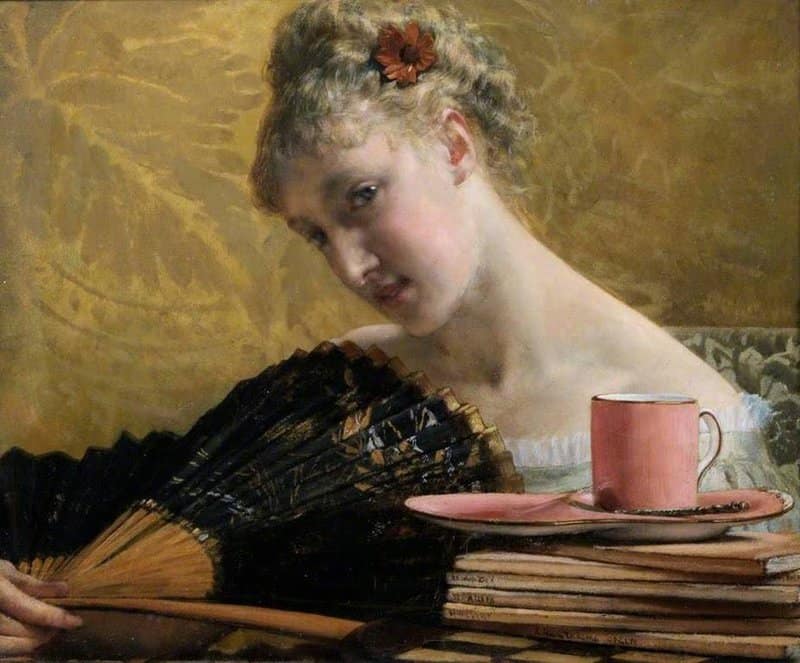 Alma Tadema Anna Portret Van Juffrouw Thackeray S Elizabeth canvas print