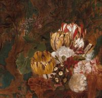 Alma Tadema Anna Stilleben mit Tulpen