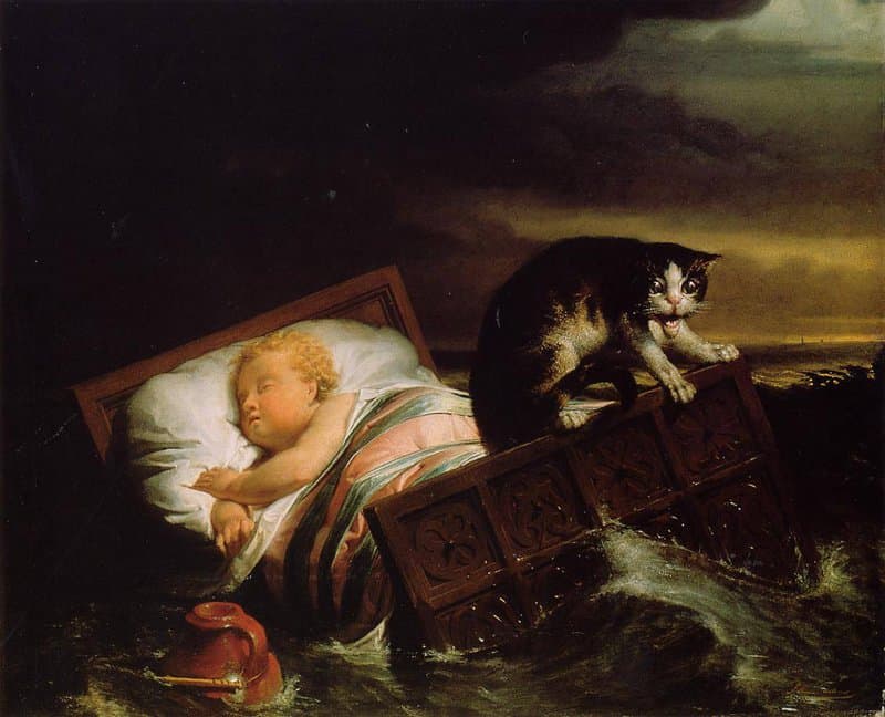 Alma Tadema Anna The Inundation Of The Biesbosch In 1421 canvas print