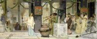 Alma Tadema Anna The Vintage Festival canvas print