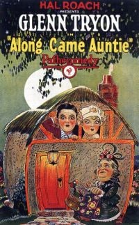 Along Came Auntie 1926 1a3 Movie Poster canvas print