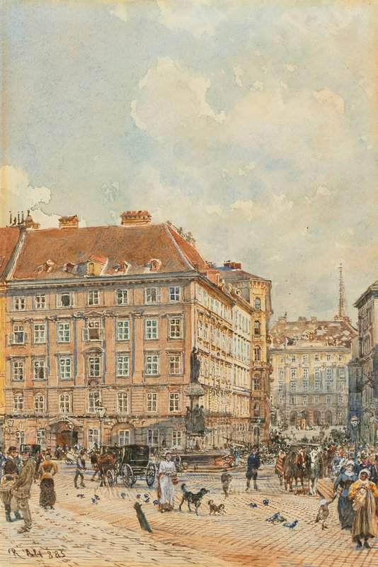 Alt Rudolf Von Freyung 1885 canvas print