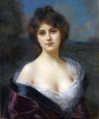Altson Abbey Porträt einer Frau 1916