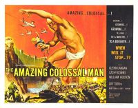 Amazing Colossal Man 02 Movie Poster canvas print