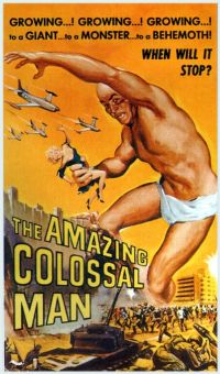 Amazing Colossal Man 1957 Movie Poster Leinwanddruck