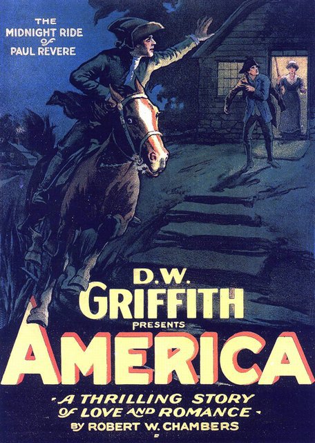 Tableaux sur toile, reproduction de America 1924 2a3 Movie Poster