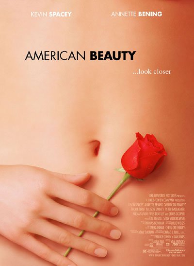 Tableaux sur toile, reproduction de American Beauty Movie Poster
