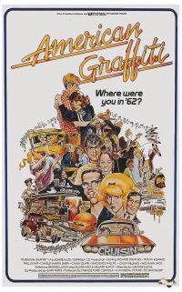 American Graffiti 1972 Movie Poster canvas print