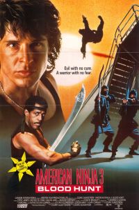 American Ninja 3 02 Movie Poster canvas print