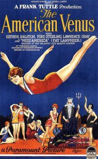 Stampa su tela American Venus The 1926 2a3 Movie Poster