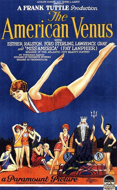 Tableaux sur toile, reproduction de American Venus The 1926 2a3 Movie Poster