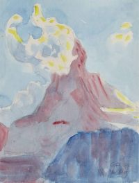 Amiet Cuno Matterhorn 1944 canvas print