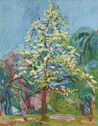 Amiet Cuno Tree In Bloom canvas print