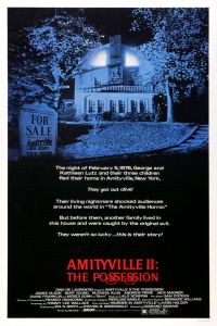 Amityville 2 Possession 01 Filmplakat auf Leinwand