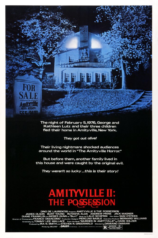 Tableaux sur toile, riproduzione de Amityville 2 Possession 01 poster del film