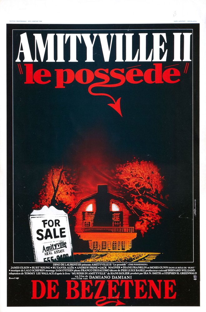 Tableaux sur toile, riproduzione de Amityville 2 Possession 02 poster del film