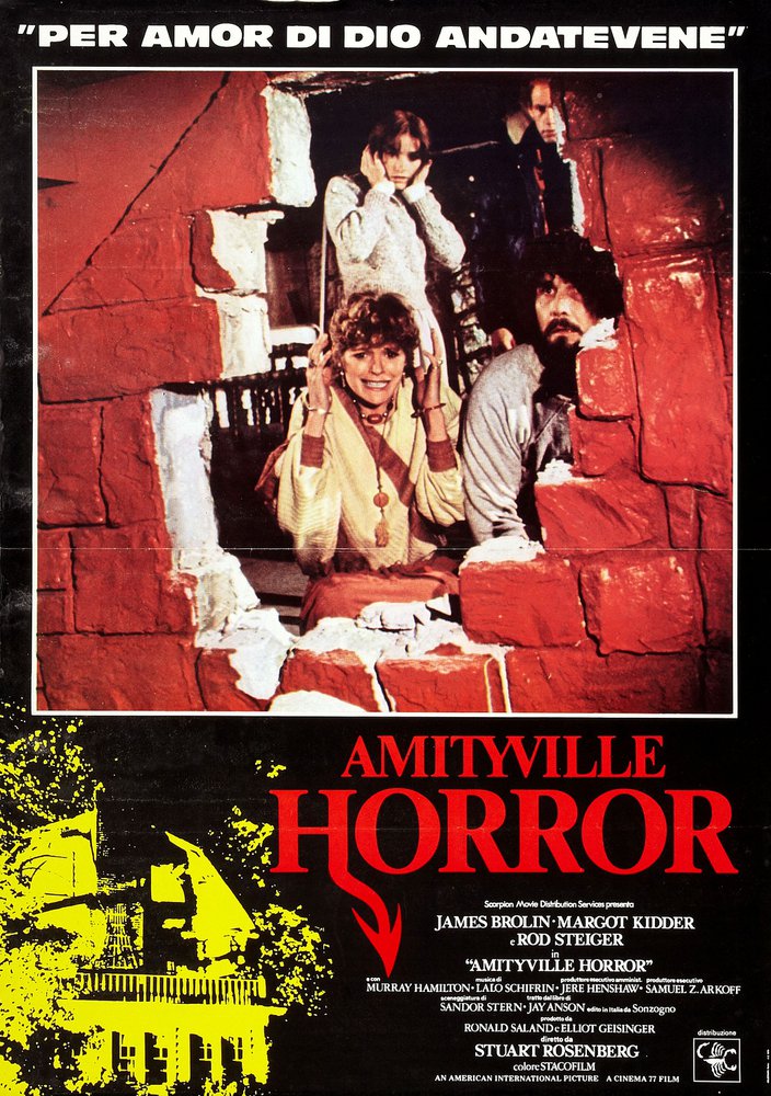 Tableaux sur toile, riproduzione de Amityville Horror 1979 03 poster del film