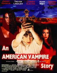 An American Vampire Story Movie Poster canvas print