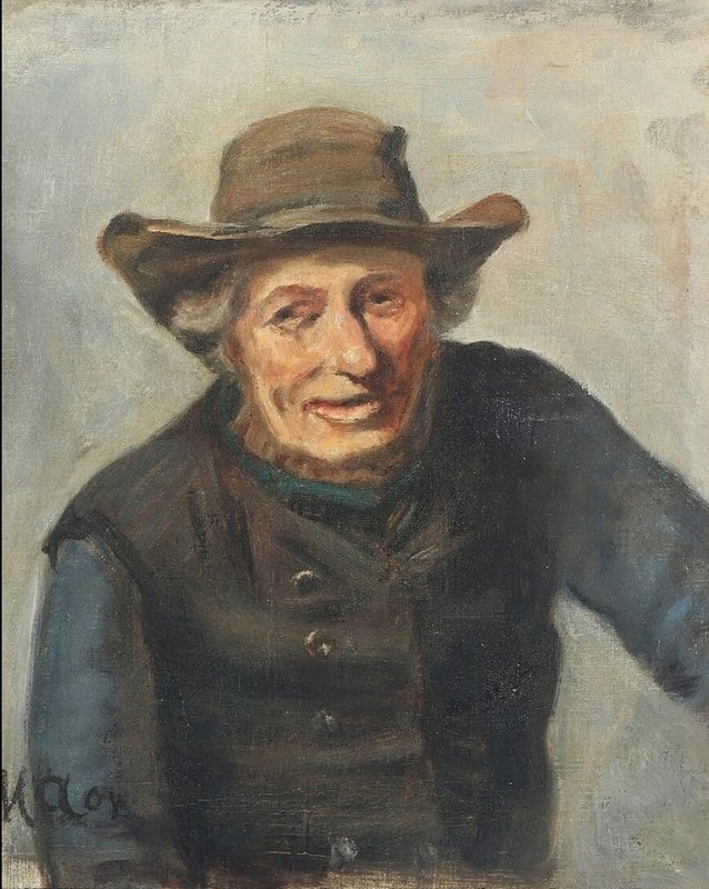Ancher Anna A Fisherman S Portrait 1904 canvas print