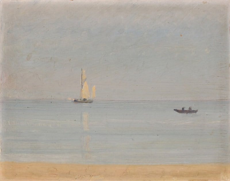 Ancher Anna A View From Skagen Strand canvas print