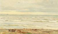 Ancher Anna Coastal Scene من قماش طباعة Skagen