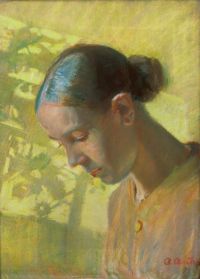 Ancher Anna He طباعة قماشية رأس خياطة Ane