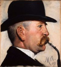 Ancher Anna Michael Therkildsen 1890 canvas print