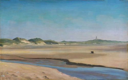 Ancher Anna Summer Day On The Beach canvas print