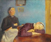 Ancher Anna The Br Ndum Sisters는 힘든 하루 일과를 마치고 쉬고 있습니다.