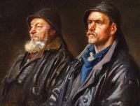 Ancher Anna Two Fishermen 1898
