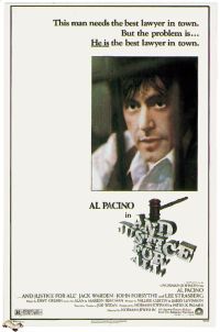 Und Gerechtigkeit für alle 1979 Filmplakat Leinwanddruck