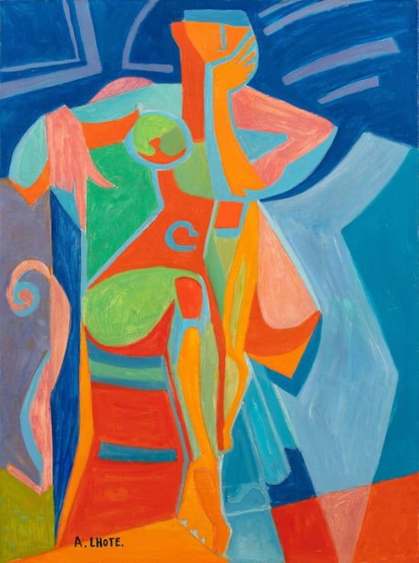 Tableaux sur toile, Andre Lhote Nu Egyptien 1953-54 복제