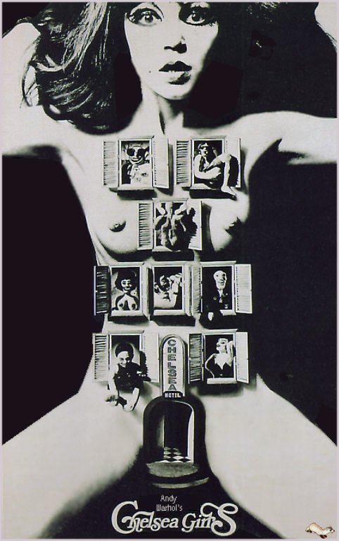 Tableaux sur toile, reproduction de Andy Warhols Chelsea Girls 1966 Movie Poster