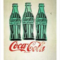 Andy Warhol 3 botellas de Coca Cola
