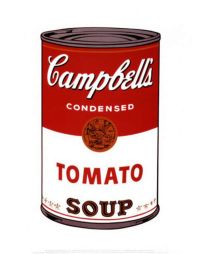Andy Warhol Campbell Tomatensuppe Leinwanddruck
