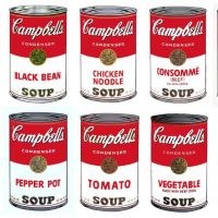 Sopa de Andy Warhol Campbells