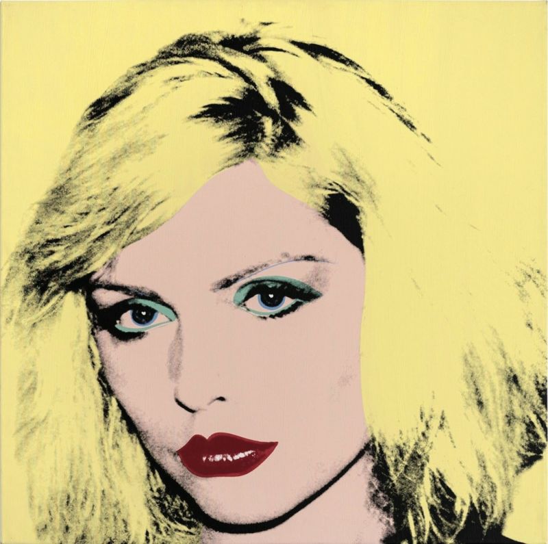 Tableaux sur toile, reproduction de Andy Warhol Debbie Harry 1980