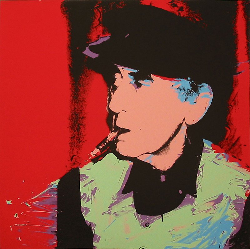 Andy Warhol Man Ray F.s. 148 canvas print