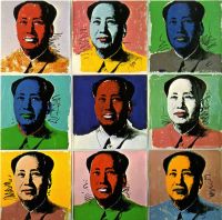 Andy Warhol Mao Tse Tung canvas print
