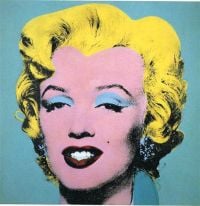 Andy Warhol Marilyn High-Quality Art Print on Canvas Paint