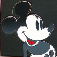 El ratón Mickey de Andy Warhol - 1981