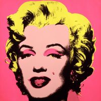 Andy Warhol Pink Marilyn Leinwanddruck