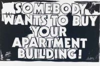 Leinwanddruck von Andy Warhol Jemand möchte Ihr Wohnhaus kaufen
