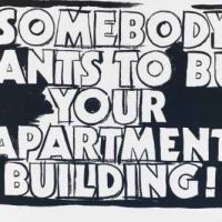 Andy Warhol Iemand wil uw flatgebouw kopen