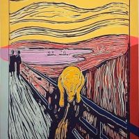 Andy Warhol El grito después de Munch 1984