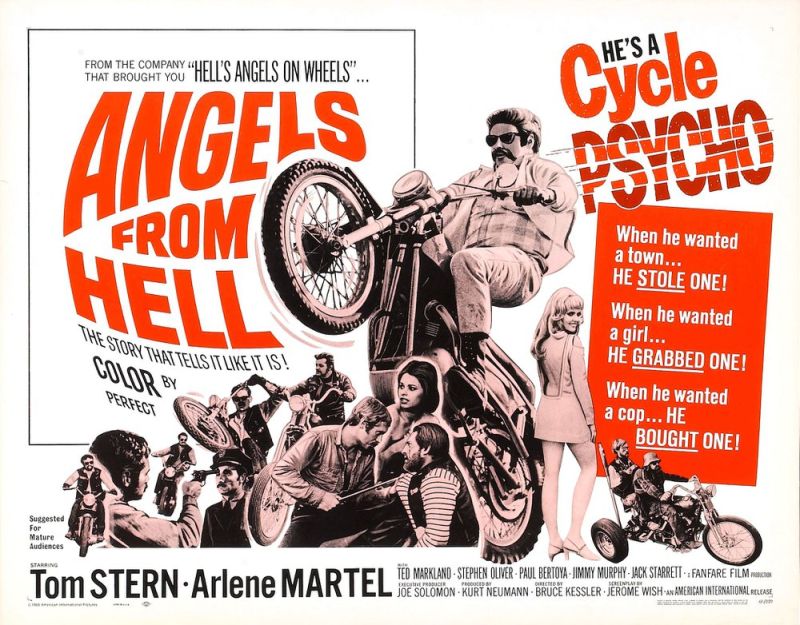 Tableaux sur toile, reproduction de Angels From Hell 02 Movie Poster