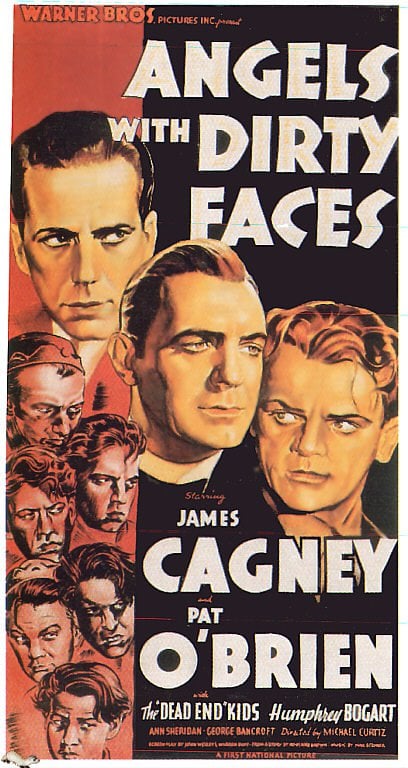 Tableaux sur toile, riproduzione di Angels With Dirty Faces 1938v3 poster del film